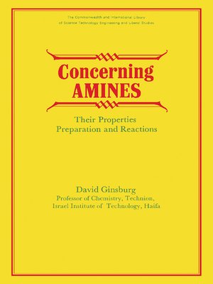 cover image of Concerning Amines